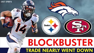 Broncos Rumors Denver NEARLY Involved In Blockbuster NFL Trade With Brandon Aiyuk [upl. by Eixam976]