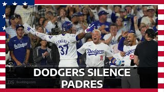 Dodgers find their edge overcome Padres in Game 5 to reach NLCS [upl. by Aitam]