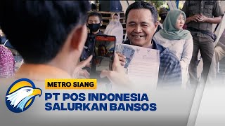 Pos Indonesia Salurkan Bansos ke 83 Kota amp Kabupaten di Kawaraci [upl. by Itnava]