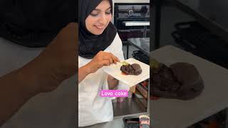 Lava cake full recipe on my YouTube channel hkrbakingacademy hkrshorts youtubeshorts [upl. by Attey]