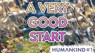 The Double City Neolithic Era Strategy  Humankind Max Difficulty 1 [upl. by Felicdad51]