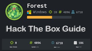 Hack The Box Forest Walkthrough ASREP WinRM Bloodhound [upl. by Madelaine]