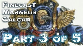 How to Paint Ultramarines Marneus Calgar Painting Part 3 of 5 [upl. by Lyall]