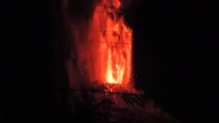 Erupción del volcán Villarrica el 3 de marzo de 2015 [upl. by Alarise]