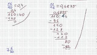 Ułamki zwykłe i dziesiętne  Matematyka Szkoła Podstawowa i Gimnazjum [upl. by Oicafinob]