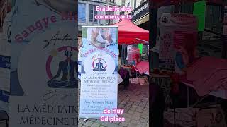 Braderie des commerçants de Huy Gd place [upl. by Tabbitha]