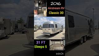 Airstream RV 2016 Classic 30 airstream airstreamtrailer traveltrailer traveling adventure [upl. by Prady318]