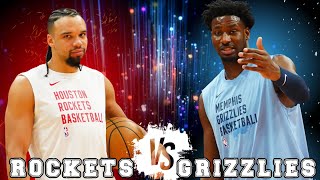 ROCKETS VS GRIZZLIES POST GAME SHOW ROCKETS GRIZZLIES NBA [upl. by Jonme]