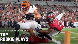 Top Rookie Plays  2024 Preseason Week 1 [upl. by Kaczer]