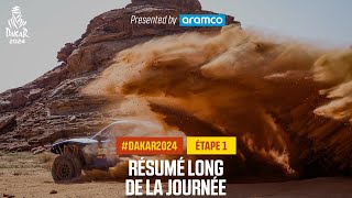 Le résumé de lÉtape 1 présenté par Aramco  Dakar2024 [upl. by Adnawot]