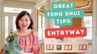 Great Feng Shui Tips for Entryway  Mirror Placement 🪞Lucky Plants🪴Lighting💡 [upl. by Sherurd97]