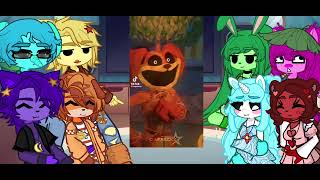 Smiling critters reaction video gacha fypシ poppyplaytime smilingcritters trend viral funny [upl. by Haikan947]