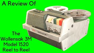 A Look At The Wollensak 3M Model 1520 Reel to Reel Tape Machine  Vintage Tech Review [upl. by Mariken875]