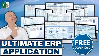 Master The ULTIMATE ERP Application In Excel Build Big Apps FAST Masterclass  FREE Download [upl. by Gina]