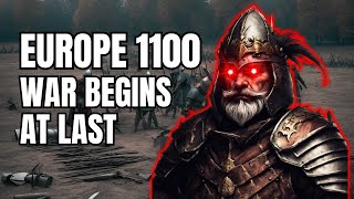 EUROPE 1100 Bannerlord Modded Gameplay Part 7  WAR BEGINS AT LAST [upl. by Nortna352]