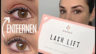 ULTIMATIVER GEHEIMTIPP 🤫  LASH LIFTING ENTFERNEN  WIMPERNWELLE RAUSZIEHEN  KathisFinest [upl. by Onitrof]