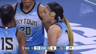 Chicago Sky VS Washington Mystics I GAME HIGHLIGHTS I September 11 2024 wnba [upl. by Ylekalb27]