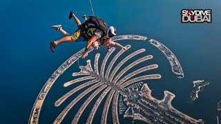 Tandemsprong Dubai  Skydive Dubai Juli 2024 [upl. by Warton]