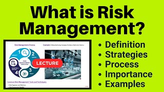 What is Risk Management  Risk Management Process  Risk Management Strategy [upl. by Blayne]