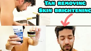 Ustraa De Tan Kit Review  De Tan Face Cream amp De Tan Face Scrub mohitmuscle [upl. by Larry]