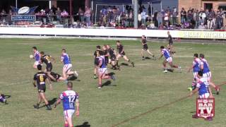 2017 Newcastle RL Round 11 Reserve Grade Highlights  Kurri Kurri Bulldogs v Cessnock Goannas [upl. by Selima693]