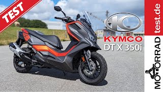 Kymco DT X 350i  Test Was kann der CrossOver Roller aus Taiwan [upl. by Nirrol151]