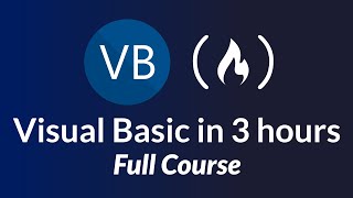 Visual Basic VBNET – Full Course for Beginners [upl. by Aldredge]