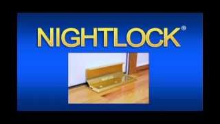 Stop Home Invasion Burglar proof your Doors  NIGHTLOCK helps prevent door break ins [upl. by Akinad192]