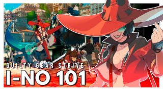 Ino 101  Strategy Combos Overview and ProsCons  Guilty Gear Strive Guide [upl. by Nyrret]