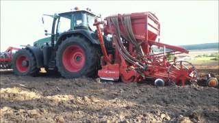 Wintergerste sähen mit Fendt vario 716 [upl. by Devaj]