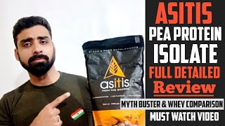 Asitis Pea Protein Isolate Indepth Review Whey vs plant protein Comparison By The Fit Marine [upl. by Elkcim]