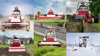 The King of Tractor Versatility  Ventrac 4500 Full Attachment Lineup [upl. by Quince]