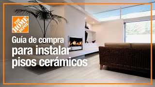 Tips para elegir un piso cerámico  Pisos  The Home Depot Mx [upl. by Novj]