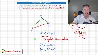 Cours ♦ Comprendre linégalité triangulaire • Longueur des côtés du triangle ♦ Cinquième [upl. by Atilegna845]