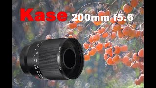 Kase 200mm f56 Reflex Lens Video effect [upl. by Revkah]