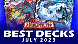 Top 10 Meta Decks in Pokemon TCG July 2023 [upl. by Ynagoham]