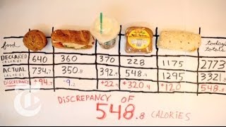 Calorie Detective The Real Math Behind Food Labels  OpDocs  The New York Times [upl. by Ahcsim]