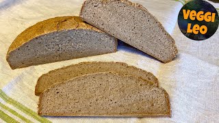 Glutenfreies Brot aus ganzen Buchweizen  ohne Hefe  saftig lecker und gesund [upl. by Nereus]