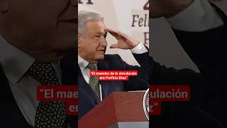 AMLO menciona que Porfirio Díaz era un maestro en violar la Constitución [upl. by Sulienroc945]