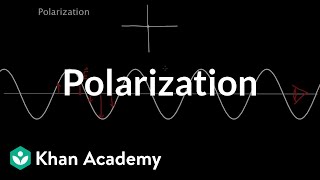 Polarization of light linear and circular  Light waves  Physics  Khan Academy [upl. by Dorman]