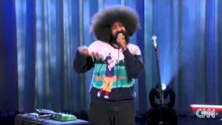 Reggie Watts Standup Music on Conan [upl. by Rustie]