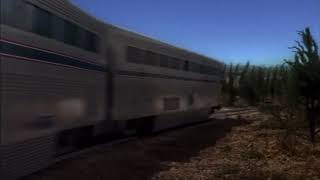 Amtrak train derails in Redding CA in movie 105 earthquake [upl. by Synn464]