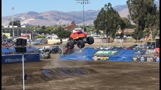 Monster Jam Salinas CA 2022 Freestyle [upl. by Duile822]