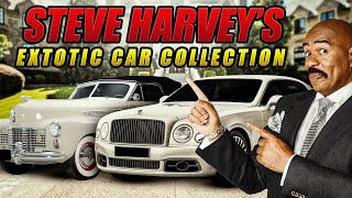 Inside Steve Harveys EXOTIC Car Collection 2023 [upl. by Omari]