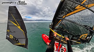 Point7 AC0 Die neueste No Cam Segel Entwicklung  Wind Lounge Windsurfing [upl. by Nohsyar322]