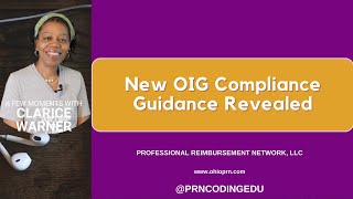 OIG Compliance Guidance Explained in Detail  A MustWatch for Insight and Analysis [upl. by Howund]