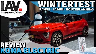 De nieuwe Hyundai Kona electric in de winter  Een ijskoude stresstest [upl. by Centeno]