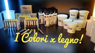 Come Colorare il legno con Mordenti e Aniline  Coloriamo la Gommalacca le Cere e gli Olii [upl. by Yesrod32]