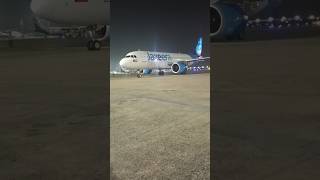 Jazeera Airways Airbus A320 arrival chennaiairport [upl. by Ahseekan235]