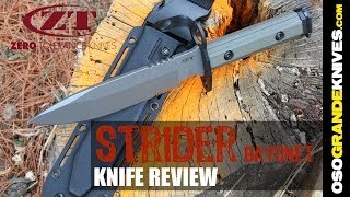 Zero Tolerance ZT9 Strider Knives Bayonet  OsoGrandeKnives [upl. by Abdu]